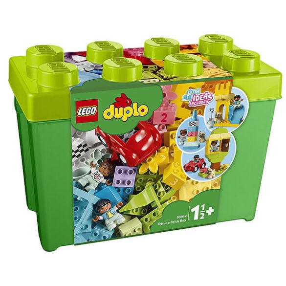 Lego Duplo Classic - Kezdő kockakészlet dobozzal - 10914