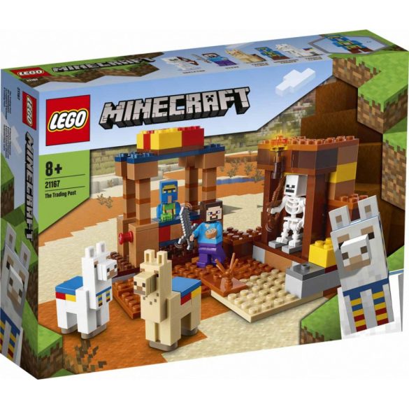 Lego Minecraft A kereskedelmi állomás 21167