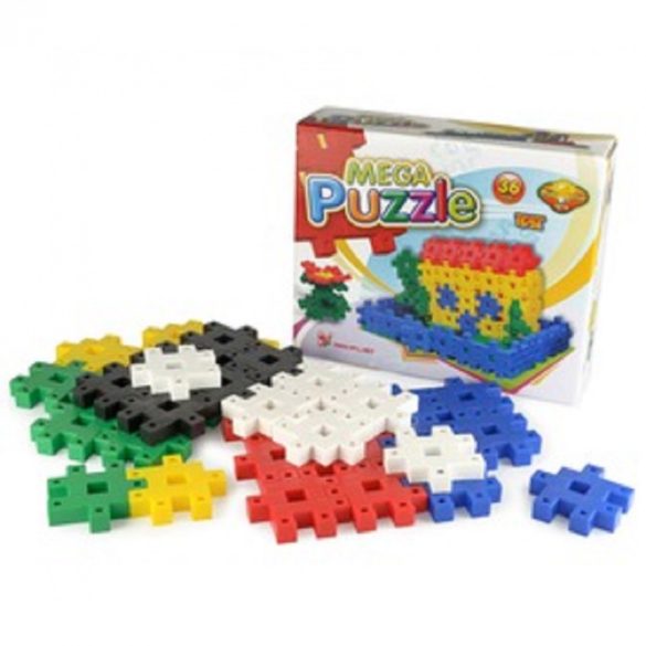 Mega Puzzle műanyag 36 darabos építőjáték