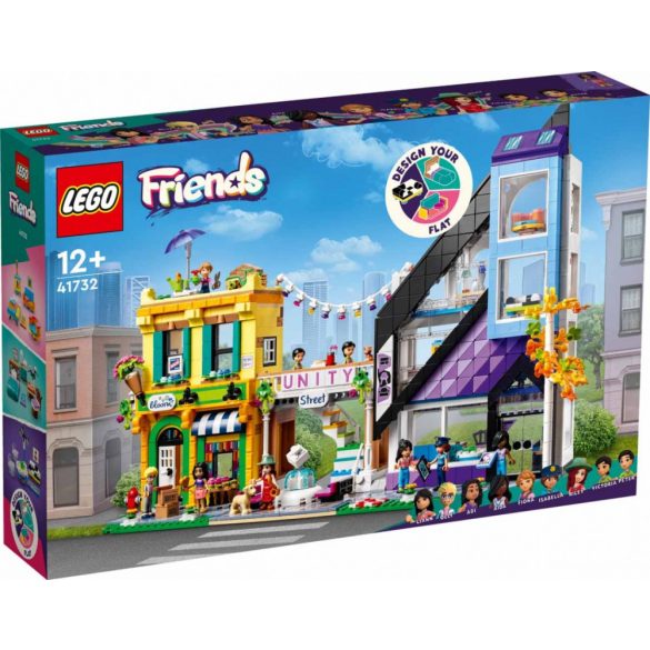 LEGO Friends - Belvárosi design- és virágboltok - 41732