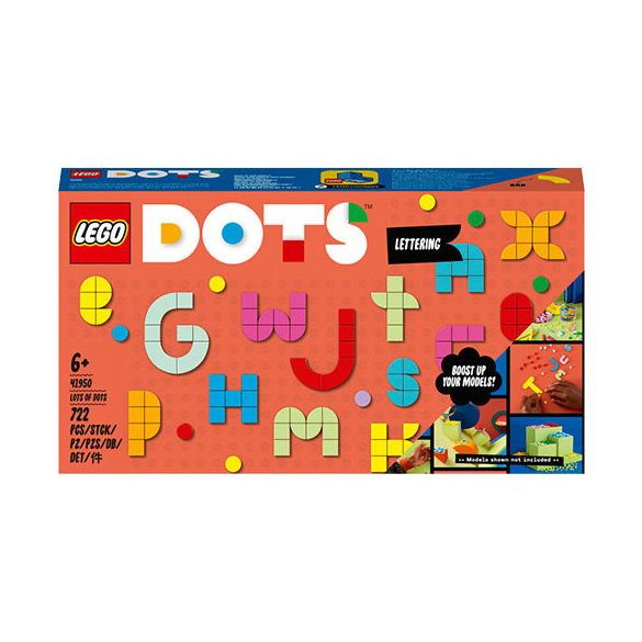 Lego Dots - Rengeteg Dots – Betűkkel - 41950