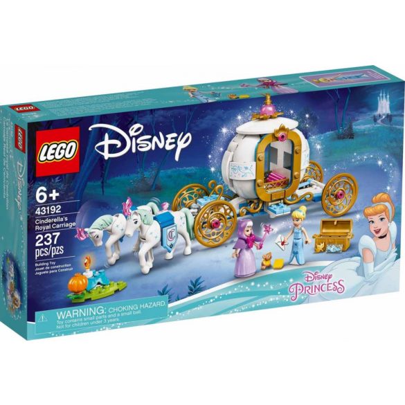 LEGO Disney Princess - Hamupipőke királyi hintója 43192