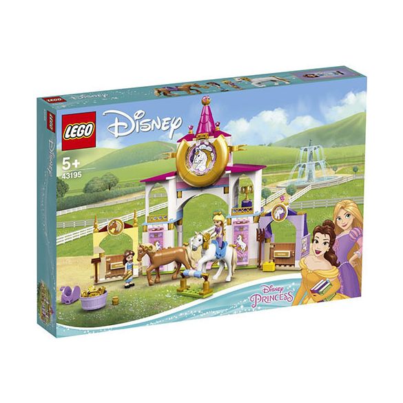 Lego Disney Princess - Belle és Aranyhaj Királyi Istállói - 43195