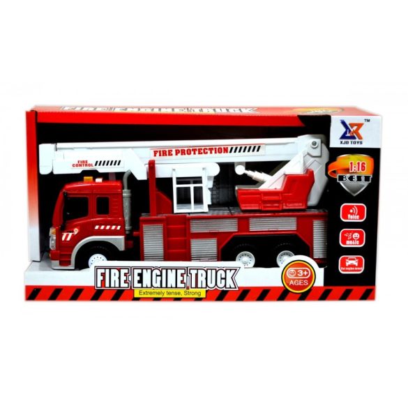 Tűzoltóautó dobozban