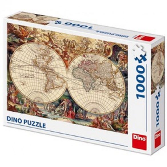 Történelmi világtérkép 1000 darabos puzzle