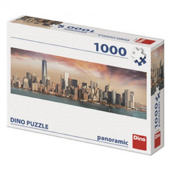 Puzzle 1000 db panoráma - Manhattan