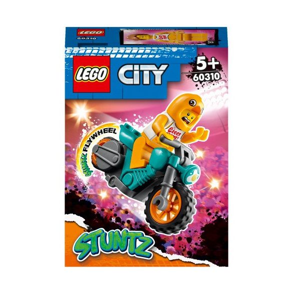 Lego City - Stuntz Chicken kaszkadőr motorkerékpár - 60310