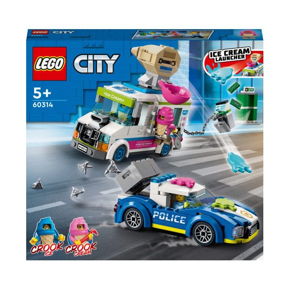 Lego City - Police Fagylaltos kocsi rendőrségi üldözés - 60314