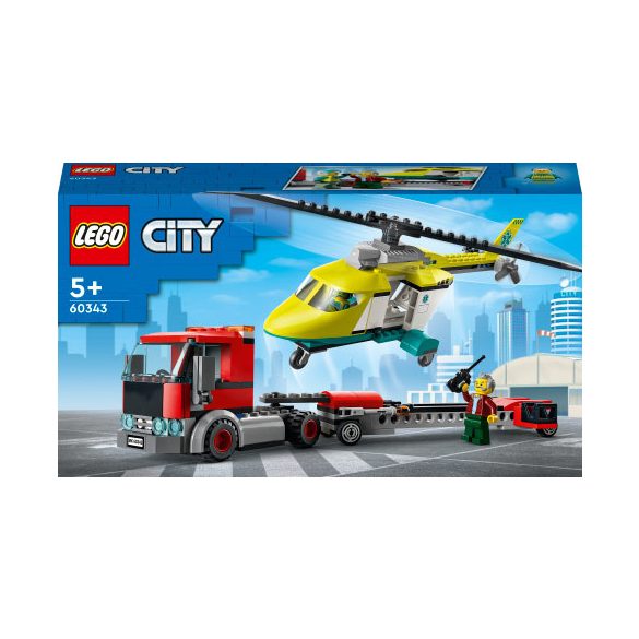 Lego City - Mentőhelikopteres szállítás - 60343