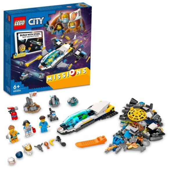 Lego City - Missions Marskutató űrjármű küldetés - 60354