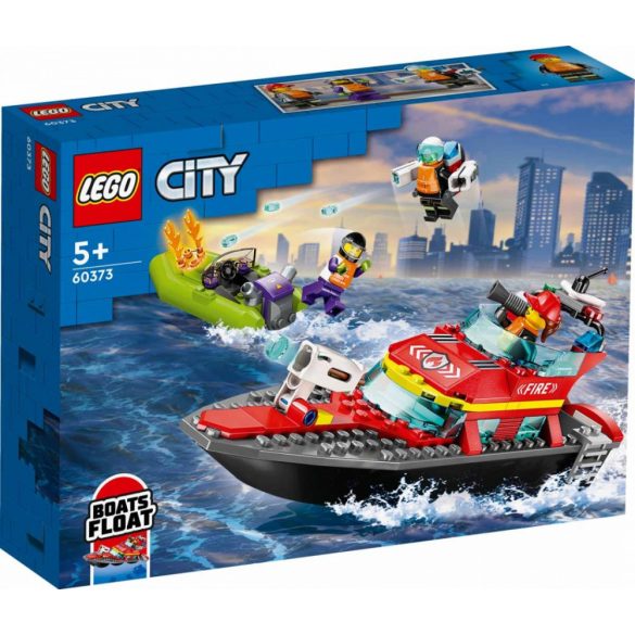 LEGO City - Tűzoltóhajó - 60373