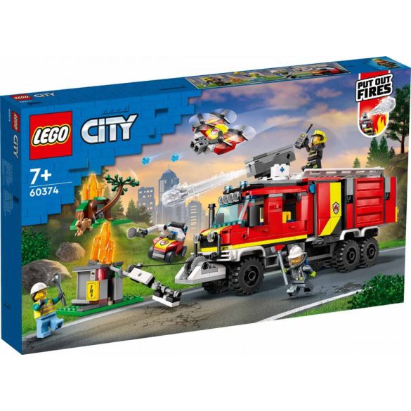 LEGO City - Tűzvédelmi teherautó - 60374