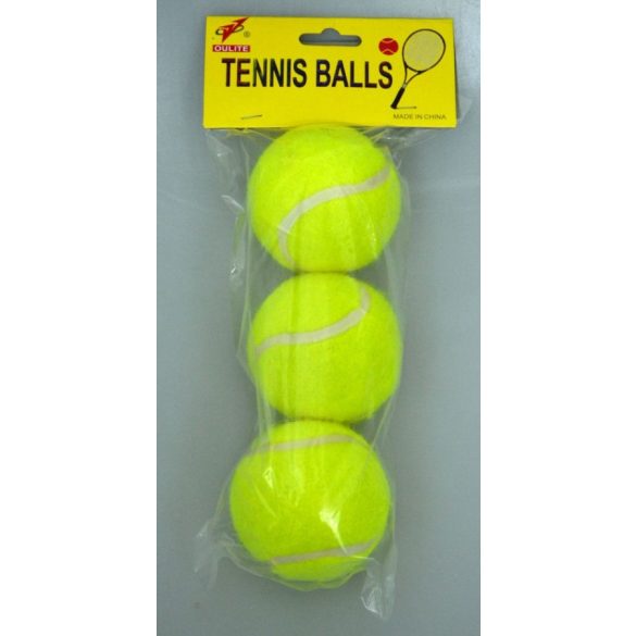 Teniszlabda 3db-os csomagban