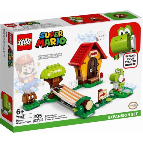 Lego Super Mario Mario háza & Yoshi kiegészítő szett 71367