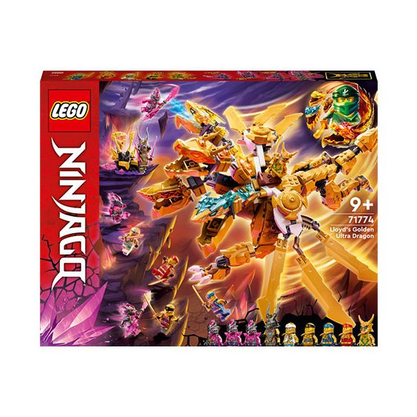 Lego Ninjago - Lloyd ultra aranysárkánya - 71774