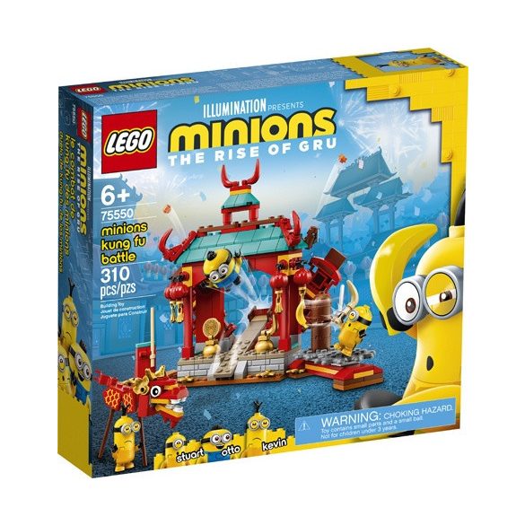Lego Minions - Minyonok Kung Fu csatája 75550