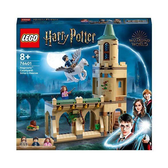 Lego Harry Potter - Roxfort kastélyudvar Sirius megmentése - 76401