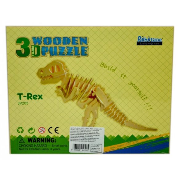 Robotime 3D fa puzzle - T-rex
