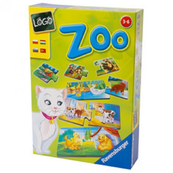 Logo Zoo állatok és kölykeik társasjáték