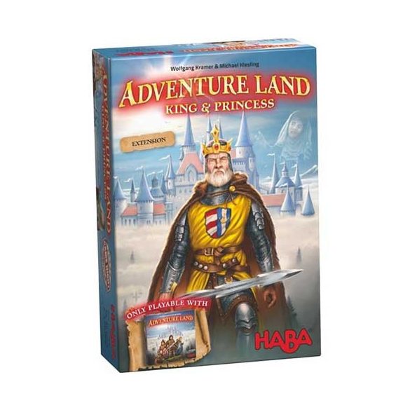 Adventure Land - King & Princess Kiegészítő a Kalandok Földje Társasjátékhoz (Angol nyelvű)