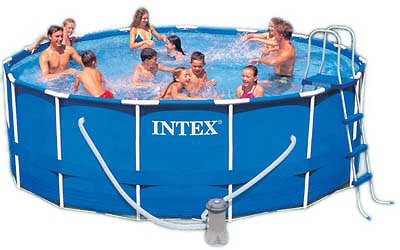 Dobja Fel a nyári szórakozást az Intex Csővázas medencével a Játékkocka Webáruházban